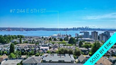 Lower Lonsdale Townhouse for sale:  2 bedroom 1,525 sq.ft. (Listed 2023-08-08)